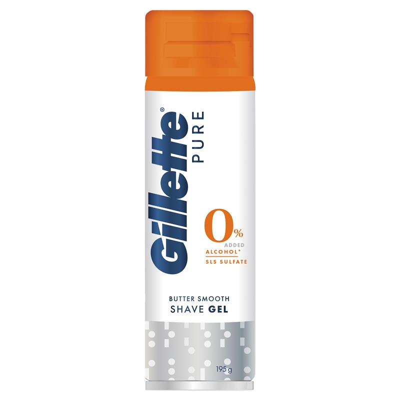 Gillette Pro Skin Hydrating Shave Gel Shea Butter 195g