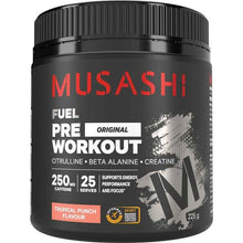 Musashi Pre Workout Tropical Punch 225g