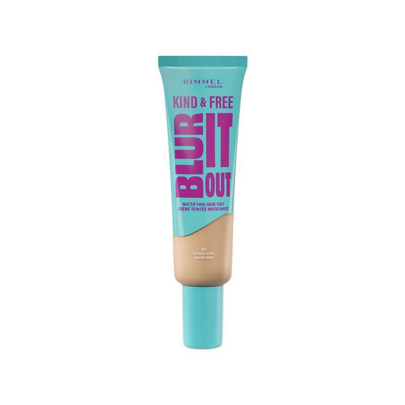 Rimmel Kind & Free Blur It Out Mattifying Skin Tint 082 Golden Ivory