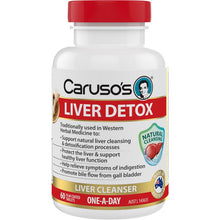 Carusos Liver Clear Detox 60 Tablets