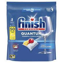 Finish Quantum Dishwashing Tablets Lemon 50 Pack