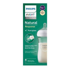 Avent Natural Response Glass Feeding Bottle 240ml