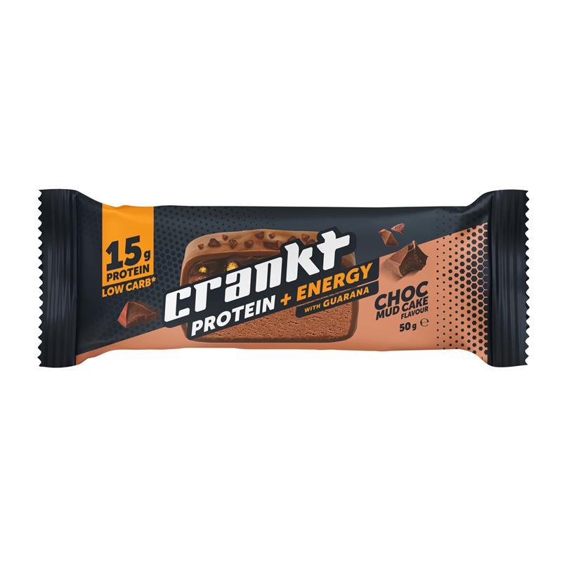 Crankt Protein & Energy Bar Chocolate Mudcake 50g