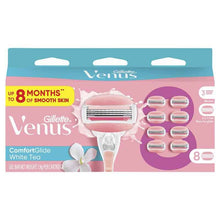 Gillette Venus Comfortglide Breeze with Gel bars Women's Razor Blade Refills 8 Pack