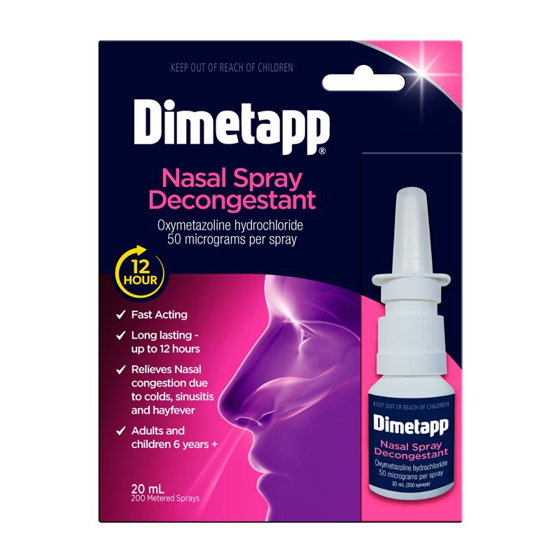Dimetapp 12 Hour Nasal Spray 20ml