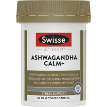 Swisse Ultiboost Ashwagandha Calm+ 60 Pack - GimmeNow