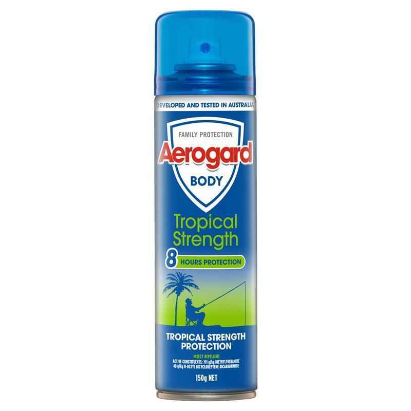 Aerogard Tropical Strength Insect Repellant 150g Aerosol