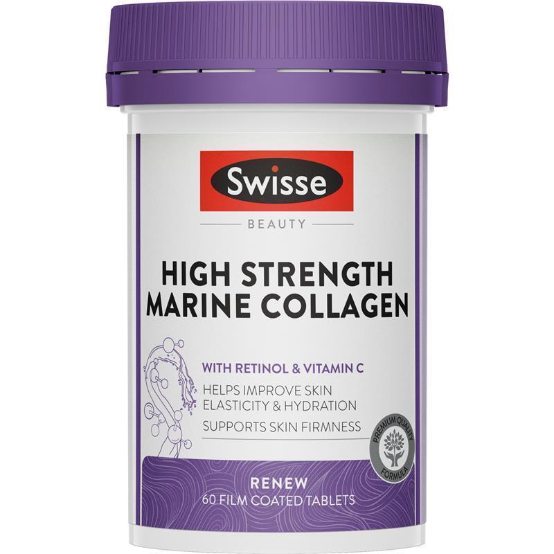 Swisse Beauty High Strength Collagen 60 Tablets - GimmeNow