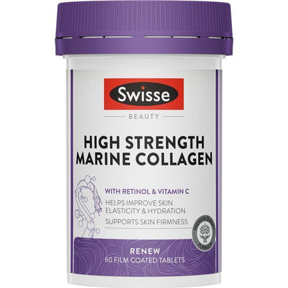Swisse Beauty High Strength Collagen 60 Tablets - GimmeNow