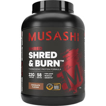 Musashi Shred And Burn Chocolate 2kg