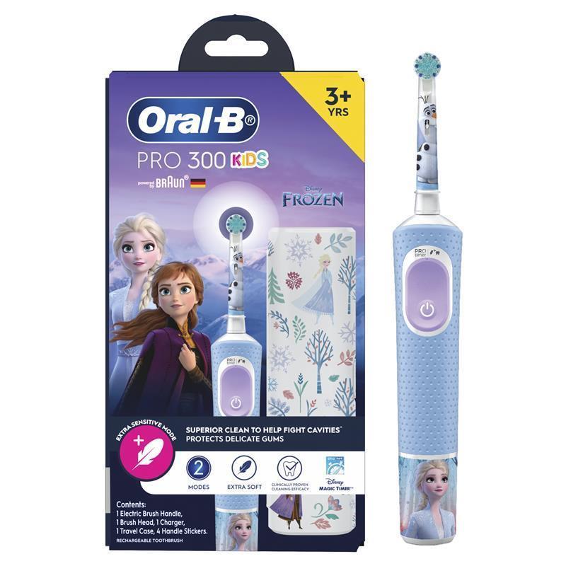 Oral B Power Toothbrush Pro 300 Kids Frozen - GimmeNow