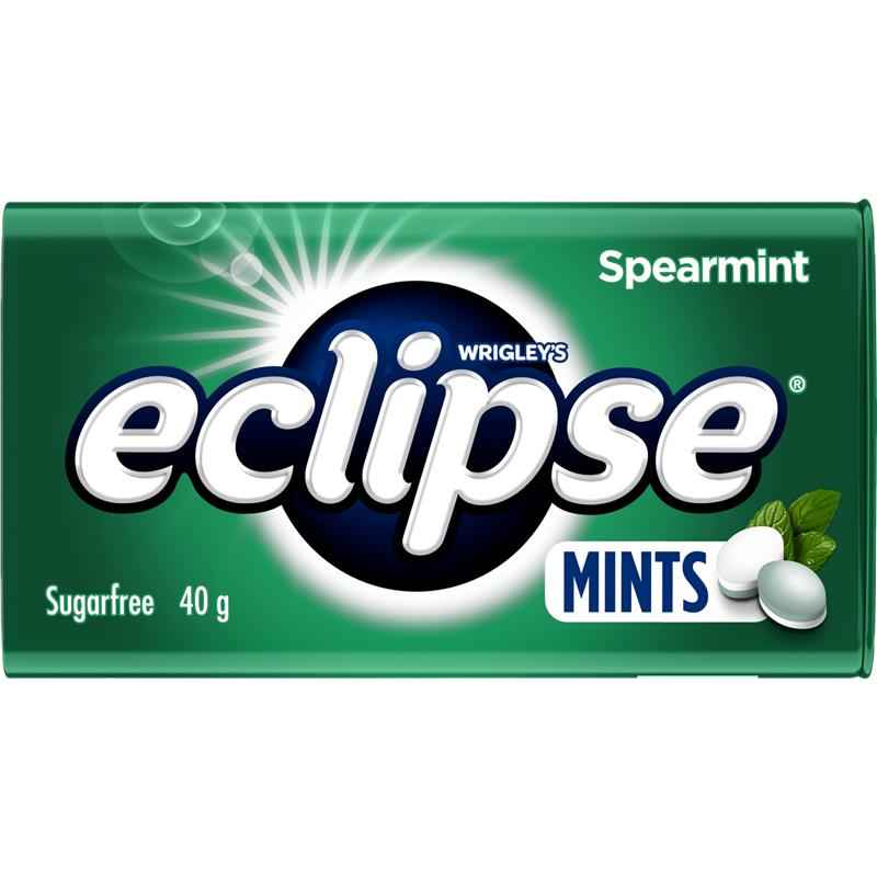Eclipse Spearmint Mints 40g