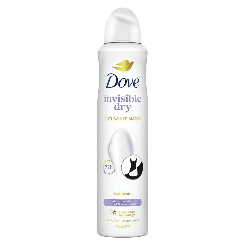 Dove Women Advanced Care Antiperspirant Aerosol Invisible Dry 250ml