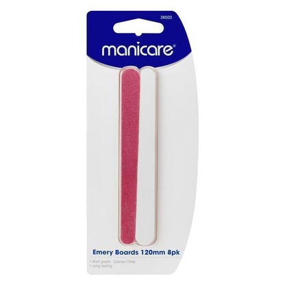 Manicare Emery Boards 120mm 8 Pack