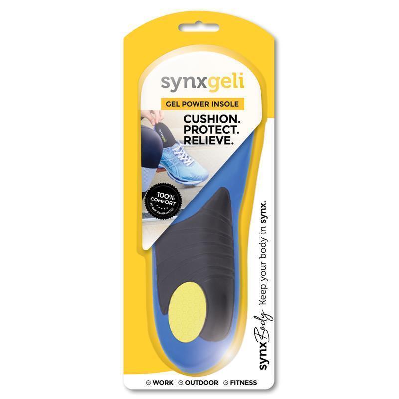 Synxgeli Power Insoles Large