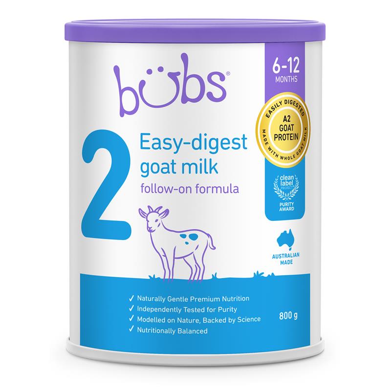 Bubs Goat Follow On Formula 800g