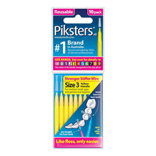 Piksters Interdental Brushes Size 3 Yellow 10 Pack - GimmeNow