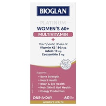 Bioglan Platinum Womens 60 + Multivitamin 60 Tablets
