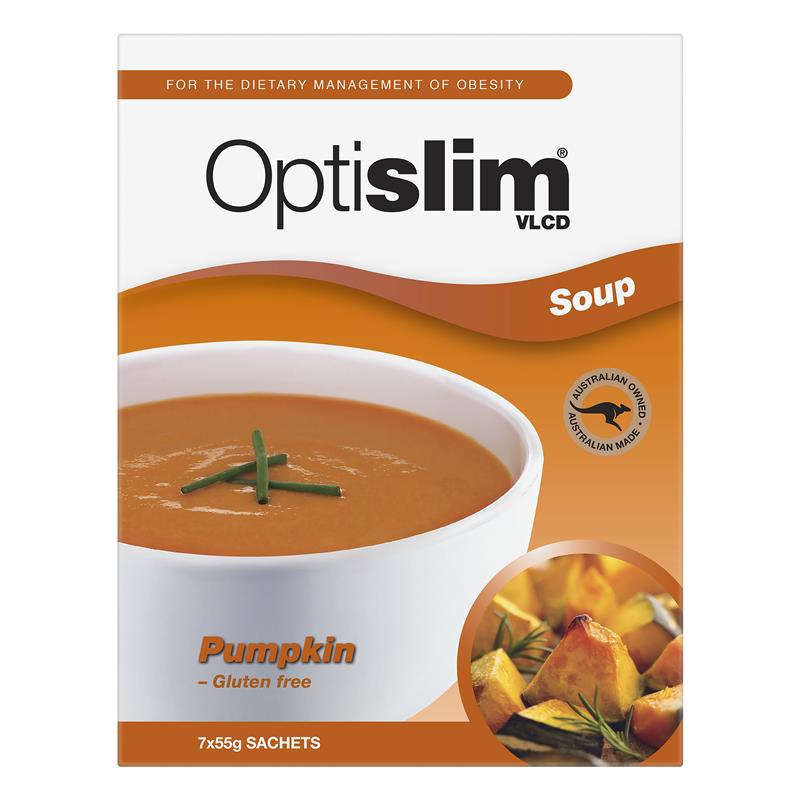 OptiSlim VLCD Soup Pumpkin 7 x 55g