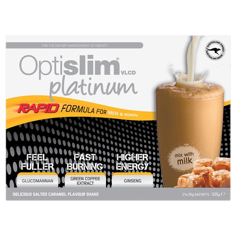 Optislim VLCD Platinum Salted Caramel 21x25g