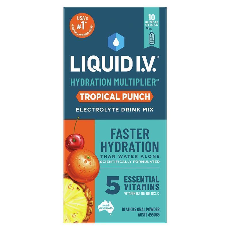 Liquid I.V. Hydration Tropical Punch 10 Sachets