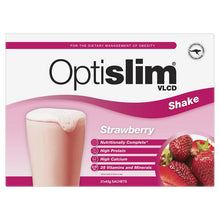 Optislim VLCD Meal Replacement Shake Strawberry 21x43g Sachets - GimmeNow