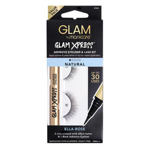 Glam By Manicare Glam Xpress Ella-Rose Adhesive Eyeliner & Lash Kt