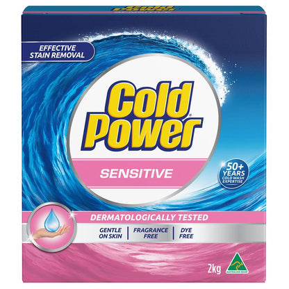 Cold Power Sensitive Pure Clean Laundry Detergent Powder 2kg