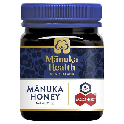 Manuka Health MGO 400+ Manuka Honey 250g (Not For Sale In WA)