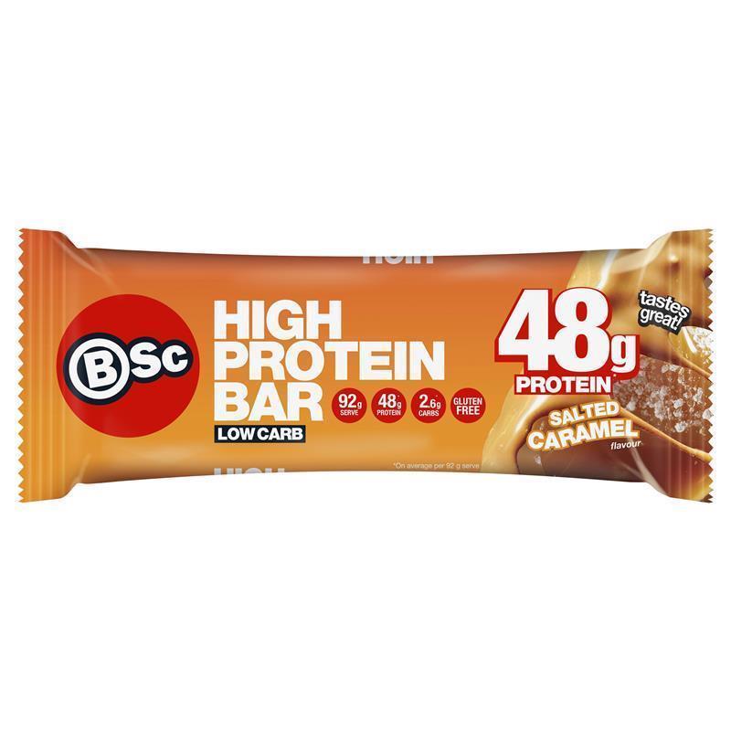BSc High Protein Bar Salted Caramel 92g