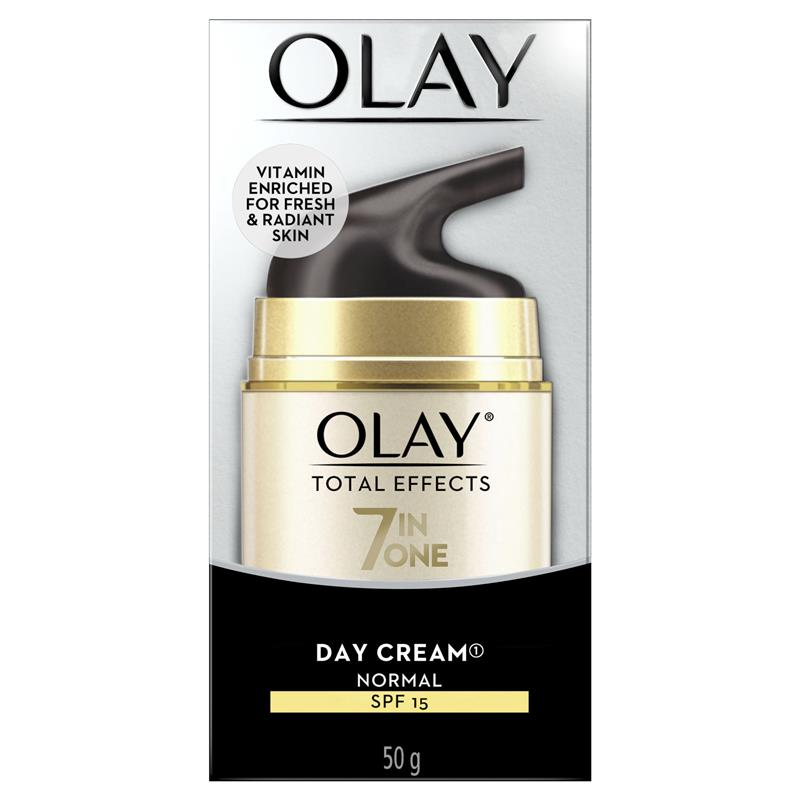 Olay Total Effects 7 In One Day Face Cream Normal SPF 15 50g - GimmeNow