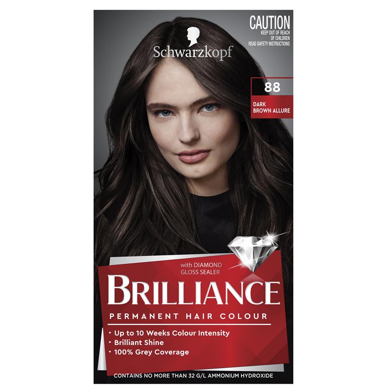 Schwarzkopf Brilliance 88 Dark Brown Allure