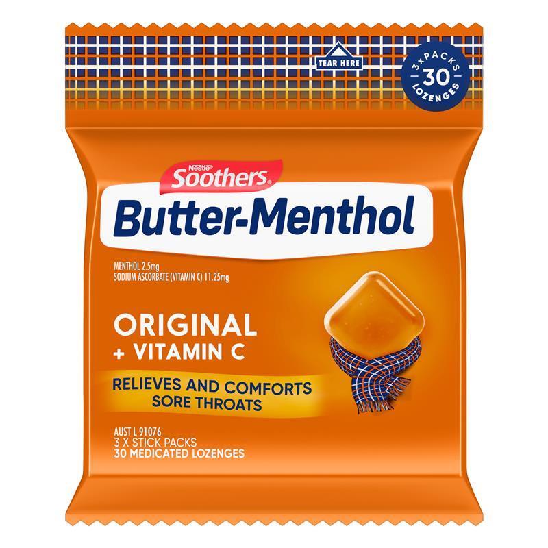 Allens Buttermenthol 3x10 Lozenge Multipack
