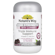 Nature's Way Adult Vita Gummies High Strength Triple Immune 50 Pastilles