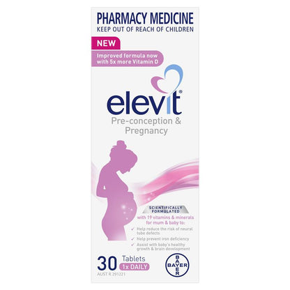 Elevit Pre-conception & Pregnancy 30 Tablets