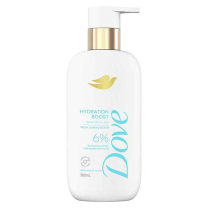 Dove Serum Body Wash Hydration Boost with Hyaluronic Acid 300ml