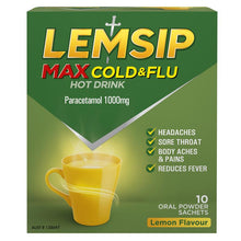 Lemsip Max Cold and Flu Multi Lemon 10pk Relief Hot Drink - GimmeNow