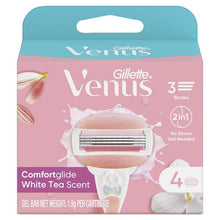 Gillette Venus Comfort Glide White Tea Blade Refills 4 Pack - GimmeNow