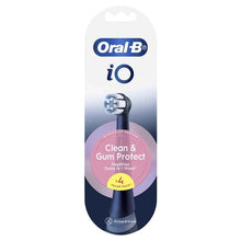 Oral B Power Toothbrush iO Clean and Gum Protect Refills Black 4 Pack