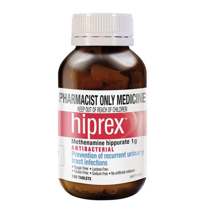 Hiprex 1g Tablets 100 (S3)