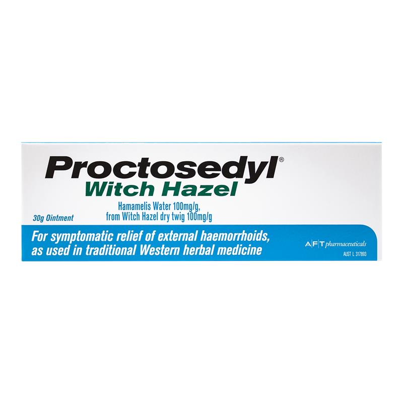 Proctosedyl Witch Hazel Haemorrhoids Ointment 30g - GimmeNow