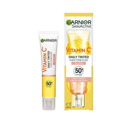 Garnier Vitamin C Glow Daily Tinted Eventone Fluid SPF 50+ 40ml