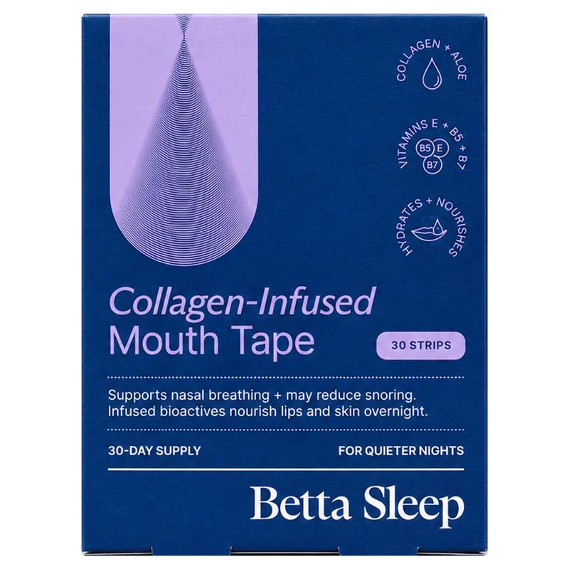 Betta Sleep Collagen Infused Mouth Tape 30 Pack