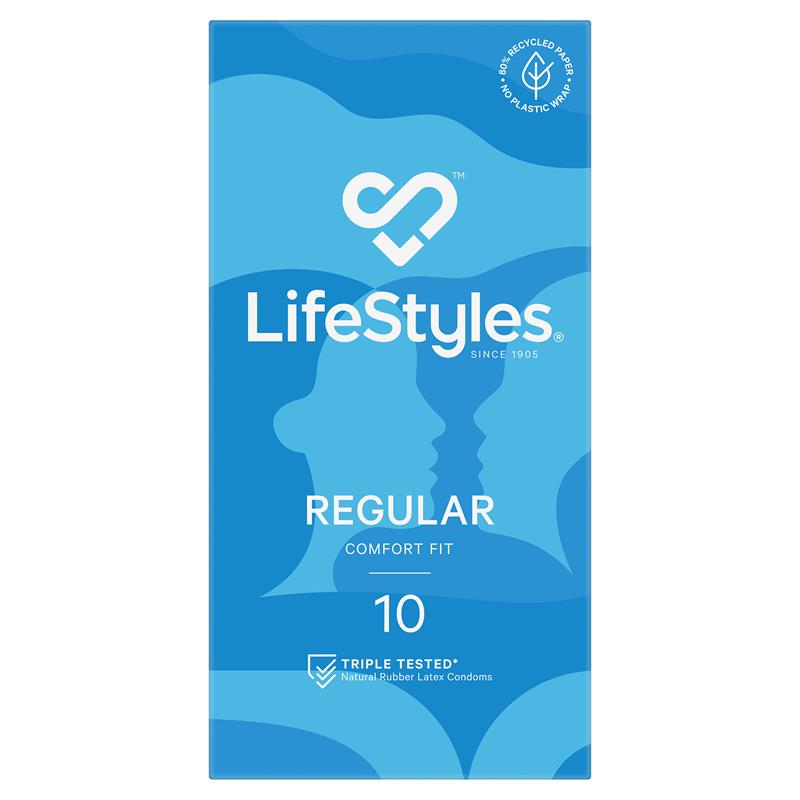LifeStyles Condoms Regular 10 Pack
