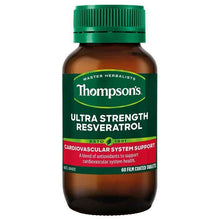 Thompson's Ultra Strength Resveratrol 60 Tablets