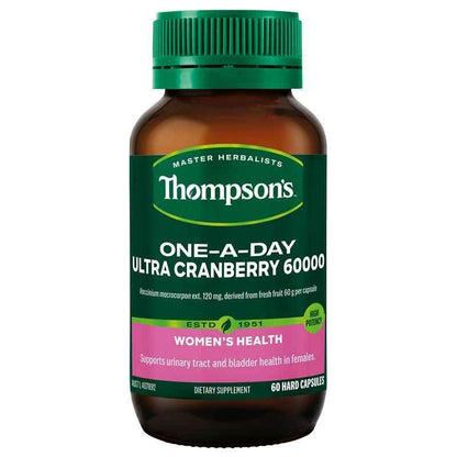 Thompson's One-A-Day Ultra Cranberry 60000 60 Capsules