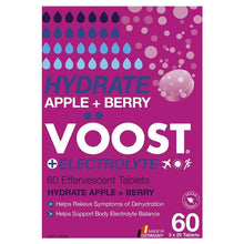 Voost Hydrate Apple + Berry Effervescent Tablets 60 Pack Exclusive Size