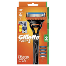 Gillette Fusion Manual Razor + 4 Blade Refills Starter Kit - GimmeNow