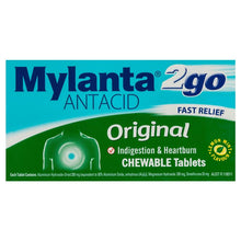 Mylanta 2Go Antacid Original Tablets Lemon Mint 100 Pack