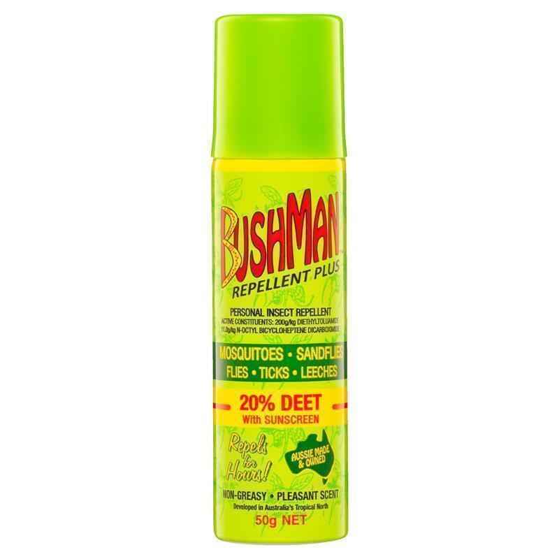 Bushman Plus UV Insect Repellent Aerosol 50g
